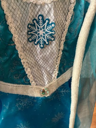 Vestido Elsa Frozen Disney 7-9 años