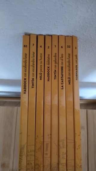 Fascículos Tintín
