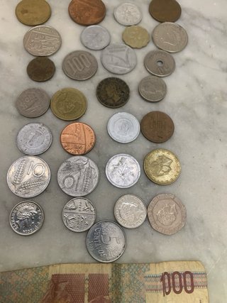 Lotto monete e banconota Italia/estero vintage