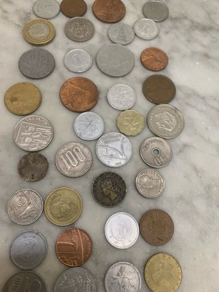 Lotto monete e banconota Italia/estero vintage