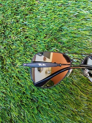 Gafas de Sol Ray-Ban Aviator verde/Negro