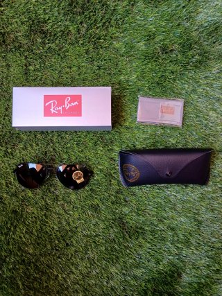 Gafas de Sol Ray-Ban Aviator verde/Negro