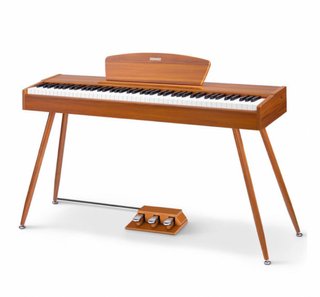 Piano Digital Madera Donner Teclado Weighted