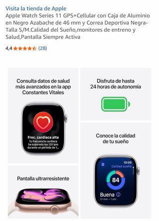 Apple Watch Caja