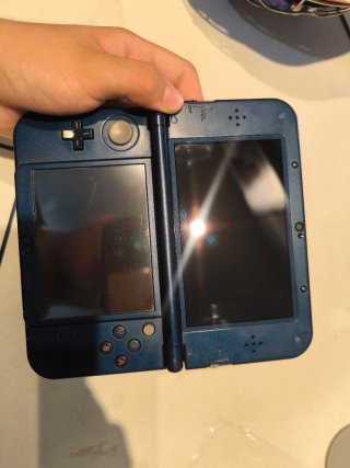 Nintendo New 3DS XL Blu Marina-IPS ARRIBA