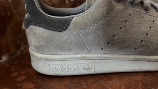 Adidas Scarpe Grigie Suede