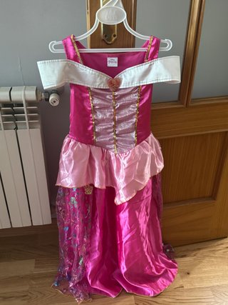 Vestido Princesa Disney Rosa (Aurora)