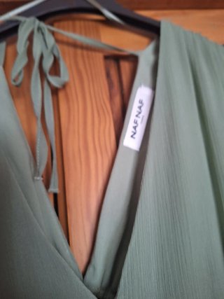 Vestido largo verde
