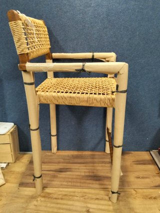 Taburete Alto Sklum Orebro Madera Teca 65 cm