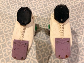 Esquís Elan PSX con fijaciones Salomon. Botas