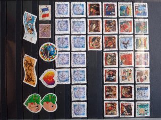 Sellos Francia a elegir 0,12€