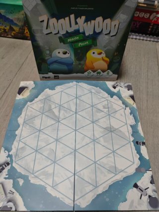 Zoollywood Misión Polar Juego de Mesa