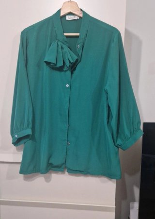Blusa verde Molly Bracken talla L