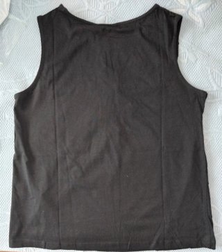 Camiseta sin mangas negra mujer Talla M nueva.