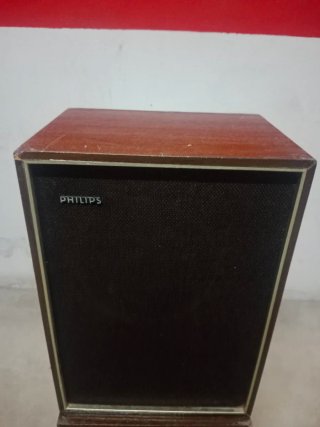 Altavoces Phillips Marrones y Negros