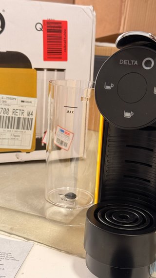 Cafetera Delta Q Mini Qool Amarilla