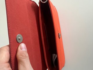 Bolso Parfois Cadena Naranja 27x14x7 cm