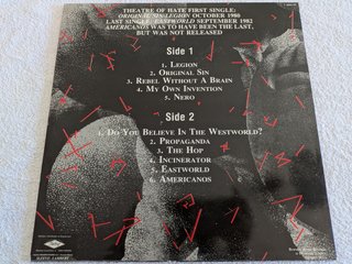 Vinilo LP Theatre Of Hate. Revolution. Ed. España