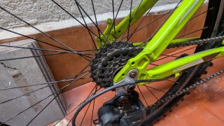 Bicicleta Montaña Verde