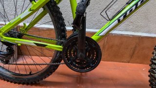 Bicicleta Montaña Verde