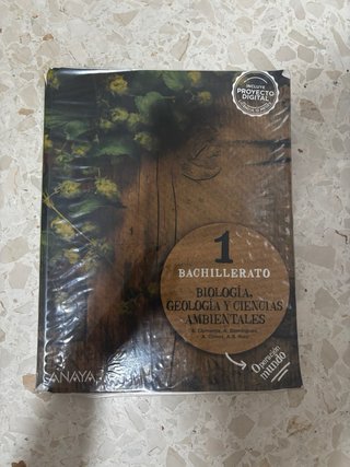 libro biologia 1 bachillerato