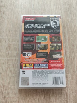 Metal Gear Solid Portable Ops PSP