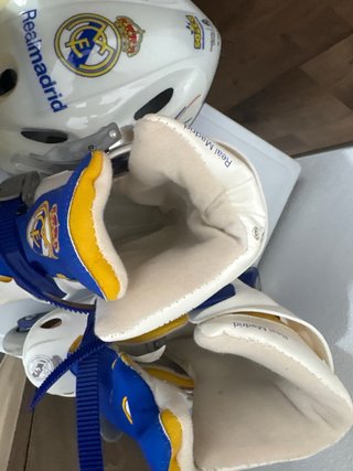 Patines y Casco Niños Real Madrid