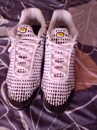 Nike TN Air Max Zapatillas Blancas Negras