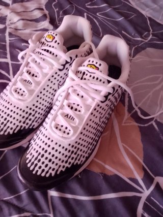 Nike TN Air Max Zapatillas Blancas Negras
