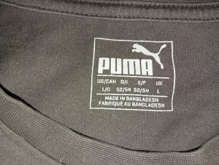 Camiseta Puma Negra