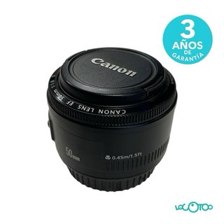 Objetivo Canon EF 50mm 1:1.8 II