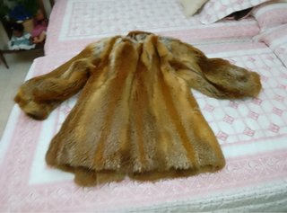 Chaquetón Piel Zorro Centroeuropeo Talla M