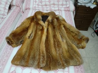 Chaquetón Piel Zorro Centroeuropeo Talla M