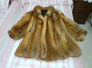 Chaquetón Piel Zorro Centroeuropeo Talla M