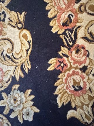 Alfombra clásica diseño floral
