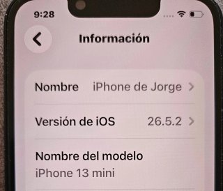 iPhone 13 mini 100% batería original