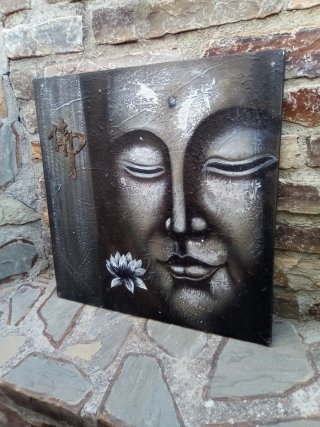 Cuadro Buda Zen Flor de Loto