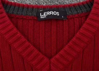 Jersey Lerros Talla L Rojo y Gris