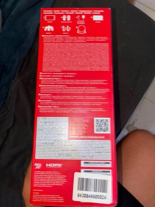 Nintendo Switch consola con juego