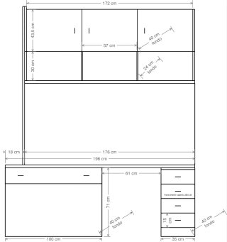Habitación juvenil completa