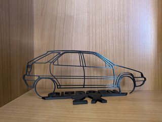 Maqueta Citroen ZX - 20cm