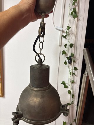 Lámpara Techo Diseño Industrial Metal Costo 400€