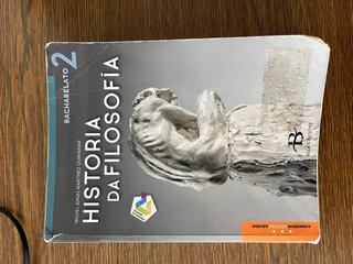 Libro historia da filosofía 2º BAC