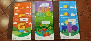 Libros escolares Idioma Gallego  Mates Castellano