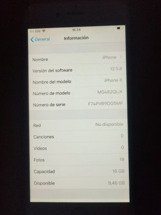 iPhone 6 argento/Bianco