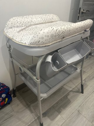 Bañera cambiador bebé