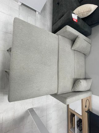 Sofá Cama Click Clack Beige/Gris