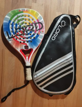 Pala pádel junior Lörd con funda