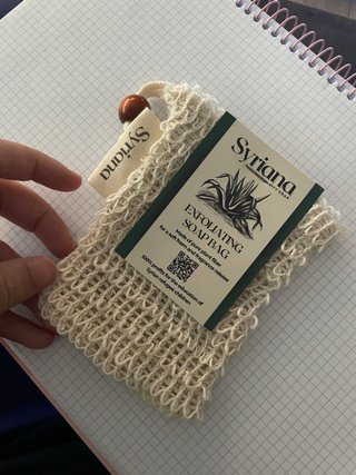 Bolsa jabón exfoliante Syriana sisal