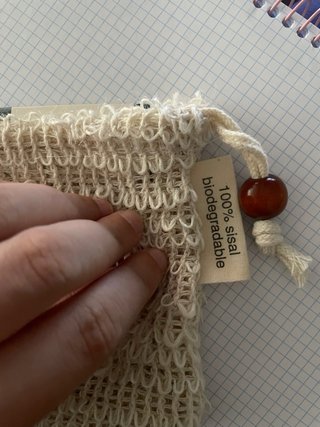 Bolsa jabón exfoliante Syriana sisal